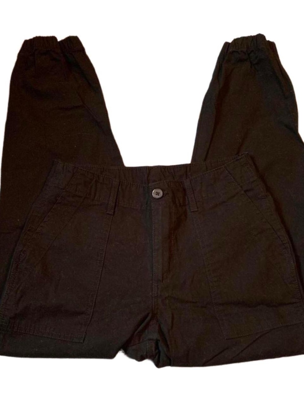 Joe Fresh Black Cargo Pant Trousers